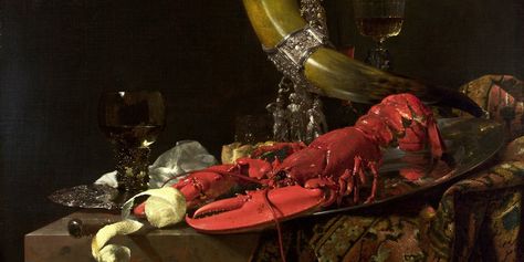 From Menagerie to Gallery: 7 Animal Artworks From Across Art History Willem Kalf, Lobster Art, Still Life Artists, Drinking Horn, Drinking Horns, Peter Paul Rubens, Old Dutch, Dutch Artists, Animals Artwork