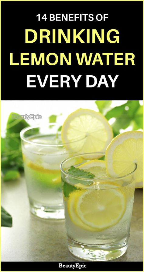 Benefits Of Drinking Lemon Water, Cucumber Detox Water, Hot Lemon Water, Lemon Health Benefits, Water Challenge, Drinking Hot Water, Warm Lemon Water, Drinking Lemon Water, Lemon Water Benefits