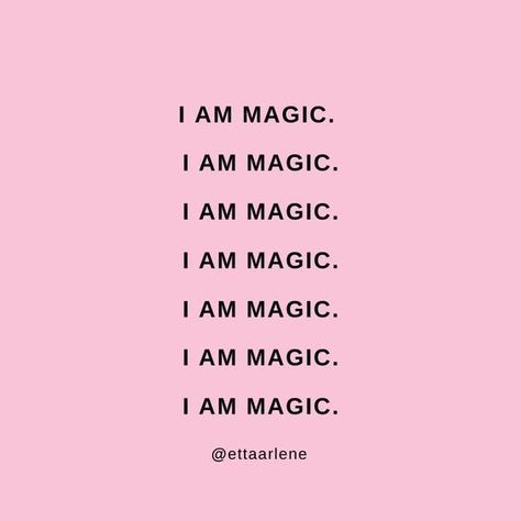 Magic Affirmations, 2025 Mindset, Pink Affirmations, I Am Magic, Baby Tate, Daily Magic, Vision 2024, Affirmations For Success, Business Woman Quotes