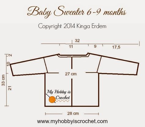 My Hobby Is Crochet: Crochet Unisex Baby Sweater "Heartbeat"- Free Crochet Pattern with Tutorial Baby Crafts Diy, Afghan Squares, Diy Crafts Knitting, Baby Boy Sweater, Crochet Baby Sweater, Crochet Baby Cardigan, Crochet Baby Boy, Crochet Baby Clothes, Baby Sweater