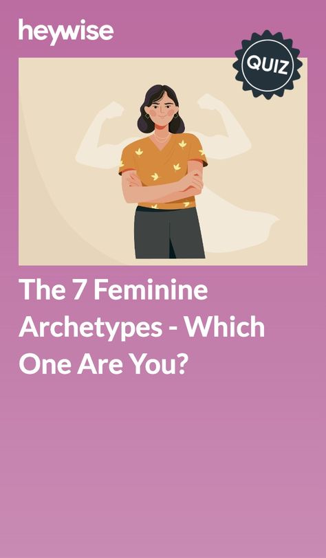 Feminine Archetypes Quiz, Female Archetypes Quiz, 7 Feminine Archetypes, Aura Quiz, Female Archetypes, What Colors Represent, Feminine Archetypes, Jungian Archetypes, Which Hogwarts House