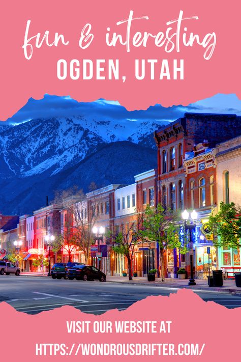 Fun & Interesting Ogden, Utah Ensign Peak Utah, Ogden Utah Things To Do In, Things To Do In Ogden Utah, Things To Do In Utah Summer, Utah Ski Trip, Eden Utah, Camping 2023, Utah Activities, Things To Do Inside