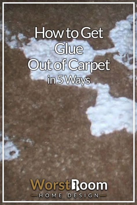 How To Get Glue Out Of Carpet in 5 Ways Carpet Cleaner, House Cleaning Tips, How To Clean Carpet, 5 Ways, Clean House, Cleaning Hacks, Different Types, Glue, Stain