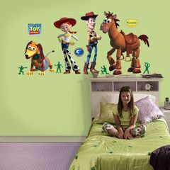 toy story Toy Story Bedroom, Disney Bedroom, Story Animation, Toy Story Room, Story Kids, Disney Bedrooms, Kids Shared Bedroom, Toy Story Theme, Wall Decoration Ideas