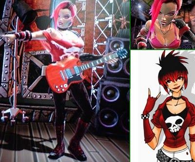 Judy Nails (Guitar Hero) Judy Nails Guitar Hero, Guitar Hero Characters, Judy Nails, Rocker Girl, 2024 Halloween, Hero 3, Fits Inspo, Guitar Hero, Costume Ideas