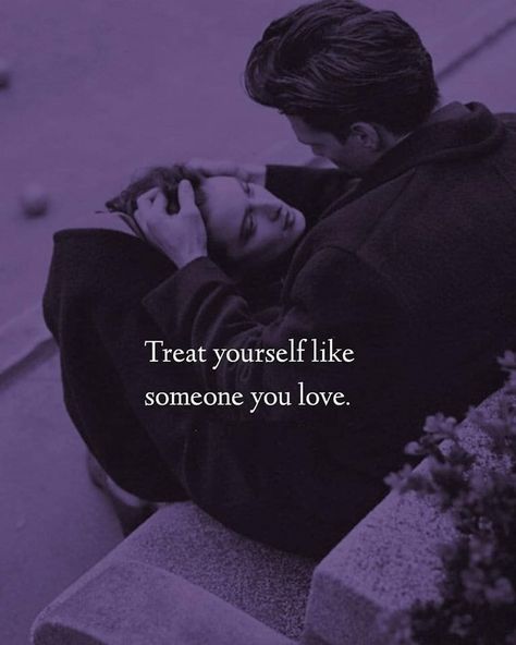 Treat yourself like someone you love. #BestQuotesoftheDay #GetMotivated #Inspirational #WordsofWisdom #WisdomPearls #BQOTD Treat Yourself Like Someone You Love, Like Someone, Liking Someone, Treat Yourself, Words Of Wisdom, Fictional Characters, Quick Saves