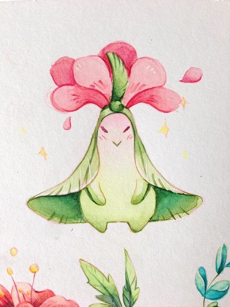 ArtStation - Nature spirits II Nature Elements Drawing, Lotus Character Design, Vegetable Character, Plant Character, Plant Spirits, Watercolour Sketchbook, The High Priestess, Hybrid Art, Animal Illustration Art