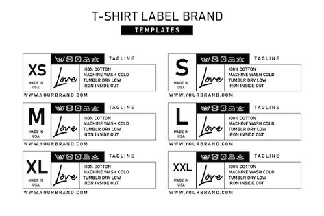 Clothing label tag template | Premium Vector #Freepik #vector #t-shirt-label #shirt-tag #shirt-label #fabric-label Clothing Label Tag, Labeling Ideas, Vector Clothes, T Shirt Label, Shirt Label, Love Machine, Best T Shirt Designs, Label Tag, Tag Template