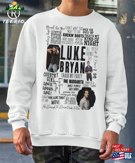 Luke Bryan Trendy Shirt Concert Country Music T-Shirt Hoodie Classic Check more at https://barronoutdoor.com/product/luke-bryan-trendy-shirt-concert-country-music-t-shirt-hoodie-classic/ Luke Bryan Concert Outfit, Luke Bryan Shirts, Luke Bryan Concert, Country Music Shirts, Luke Bryan, Trendy Shirts, Party Girls, Concert Outfit, Country Music