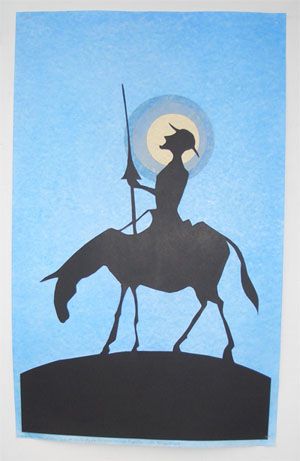 Man Of La Mancha, Don Quixote, Black Art Pictures, Art Pop, Independent Publishing, Horse Art, String Art, Black Art, Art Classes