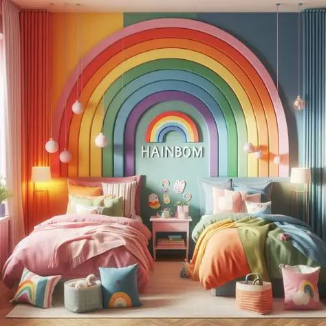 21 Kids Shared Bedroom Ideas - Toddler Boy Girl Shared Room Ideas, Girl And Boy Bedroom Shared, Toddler Shared Bedroom Boy And Girl, Bedroom For Boy And Girl, Girls Sharing Bedroom Ideas, Boy And Girl Bedroom Ideas, Kids Shared Bedroom Boy And Girl, Rainbow Room Kids Girl Bedrooms, Boy Girl Shared Bedroom Ideas