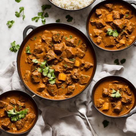 A delicious and flavorful curry made with leftover lamb that's perfect for a hearty lunch or dinner. Leftover Lamb Curry, Lamb Curry Recipes, Pork Spices, Leftover Lamb, Curry Recipes Easy, Spiced Vegetables, Lamb Recipe, Hearty Lunch, Gluten Free Chili