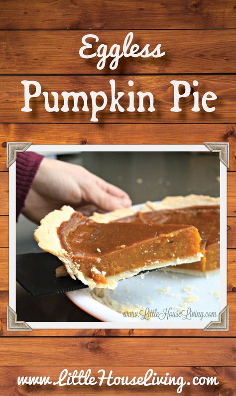 Eggless Pumpkin Pie Recipe Eggless Pumpkin Pie Recipe, Eggless Pumpkin Pie, Egg Free Desserts, Egg Free Baking, Pumpkin Pie Recipe Easy, Train Pumpkin, Crustless Pumpkin Pie, Vegan Pumpkin Pie, Easy Pumpkin Pie