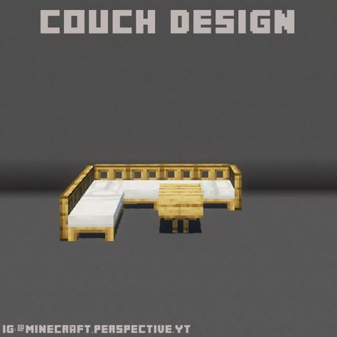 Couch Minecraft, Minecraft Couch Ideas, Minecraft Shelves, Minecraft Couch, Minecraft Tv, Minecraft Interior, Minecraft Interior Design, Minecraft House Plans, Minecraft Furniture