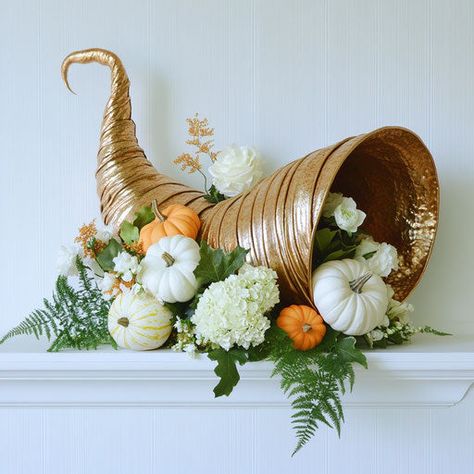 Thanksgiving cornucopia