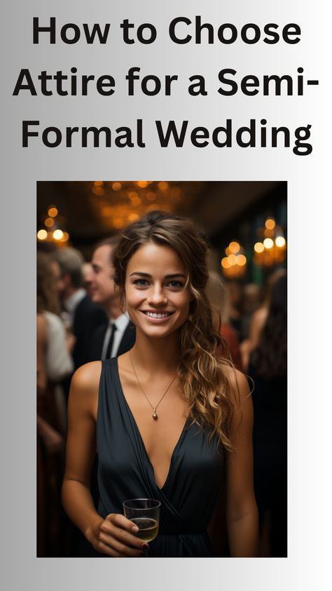 Female guest at a semi-formal wedding. she is wearing a simply v-neck dress in charcoal Womens Dresses For Wedding Guest Semi Formal, Semi Formal Womans Dress, Jewelry With Formal Dresses, Semi Formal Wedding Dresses Guest, Semi Formal Dress For Women Parties, Semi Formal Dress Cover Up, Semi Formal Wedding Attire For Women Summer, Womens Semi Formal Outfit, Wedding Guest Outfit April