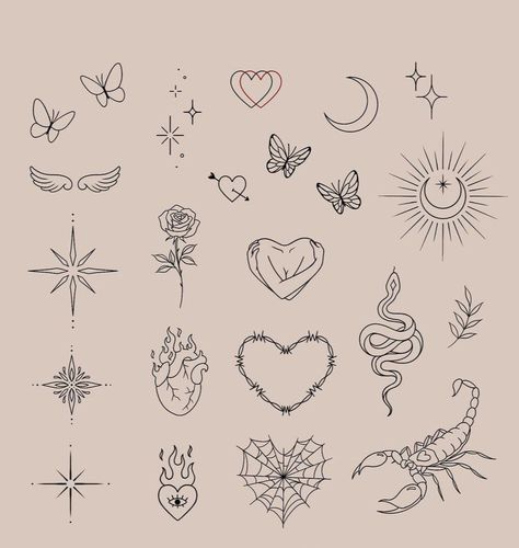 Small Girly Tattoos, Tato Henna, Minimal Tattoo Design, Small Forearm Tattoos, Small Pretty Tattoos, Inspiration Tattoos, Cute Little Tattoos, Cute Tiny Tattoos, Red Tattoos