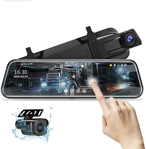 Awesome Gadgets, Mirror Camera, Dashboard Camera, Screen Mirroring, Car Camera, Video Capture, Dash Camera, Dash Cam, Car Rear View Mirror