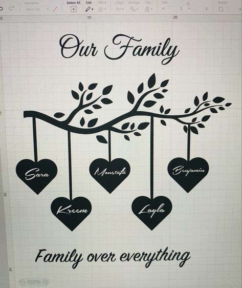 Family over everything digital family tree design. 5 family members Family Tree Drawing Ideas Easy, How To Draw Family Tree, Family Tree Design Ideas, Family Tree Drawing Ideas, Family Tree Wall Painting, Family Tree Ideas, Family Tree Embroidery, Family Tree Drawing, Family Tree Design