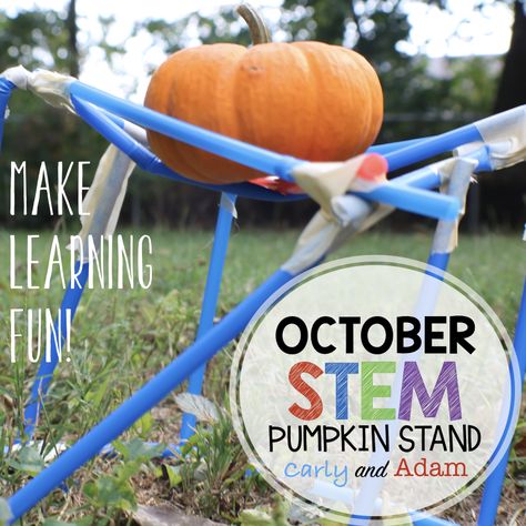 Prek Projects, November Stem, Halloween Stem Challenge, Halloween Stem Activities, Stem Bins, Stem Lessons, Pumpkin Math, Kindergarten Stem, Steam Lessons