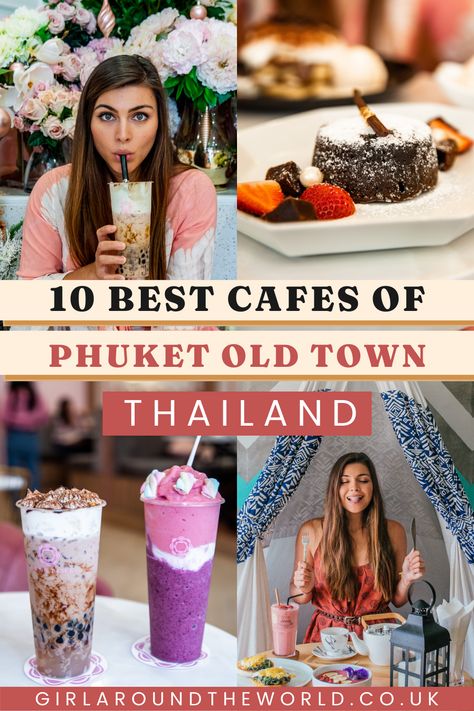 Phuket Cafe, Old Town Phuket, Old Town Cafe, Phuket Food, Thailand Island Hopping, Phuket Old Town, Phuket Thailand Travel, Traveling Thailand, Chilled Vibes