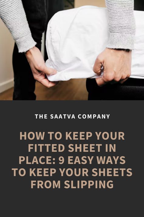 How To Make Sheets Stay On Bed, Keep Sheets On Bed, How To Keep Fitted Sheets From Slipping, How To Keep Sheets On Bed, How To Keep Sheets From Slipping, Fitted Sheets Stay In Place, Making Your Bed, Bed Making, Cot Mattress