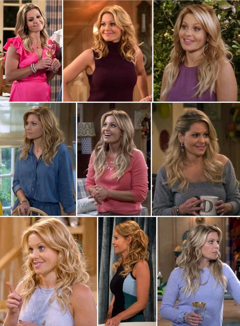 Fuller House Hairstyles, Candace Cameron Bure Fuller House, Candace Cameron Bure Hair Color, Dj Tanner Fuller House Hair, Candace Cameron Hair, Dj Tanner Fuller House Outfits, Dj Tanner Hair, Dj Fuller Outfits, Dj Tanner Fuller House