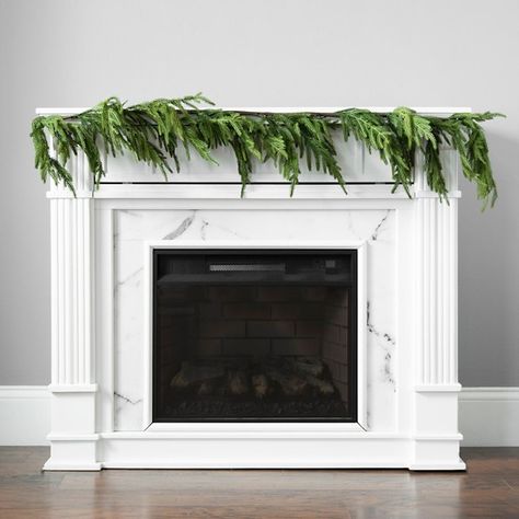 Shop for Norfolk Pine Natural Touch Garland at ShopStyle. Now for $26.99. Norfolk Pine Garland, Modern Farmhouse Glam, Minimalist Christmas Decor, Norfolk Pine, Christmas Forest, Holiday Greenery, Pine Garland, Forest Decor, Christmas Planning