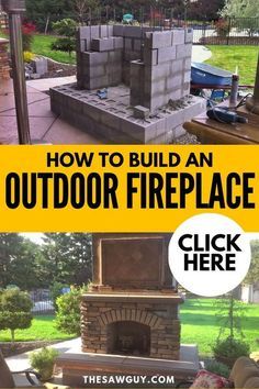 Build An Outdoor Fireplace, Build Outdoor Fireplace, Diy Patio Ideas, Fireplace Style, Outdoor Fireplace Kits, Outside Fireplace, Fireplace Outdoor, Diy Outdoor Fireplace, Outdoor Fireplace Designs