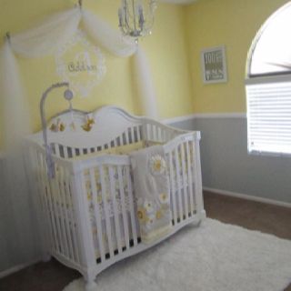 yellow and grey nursery for my sweet Addison White And Yellow Nursery, Yellow Baby Room Ideas, Pastel Yellow Nursery, Nursery Ideas Yellow, Nursery Yellow, Pale Yellow Nursery, Yellow Nursery Ideas Gender Neutral, Yellow Nursery Ideas, Grey And Yellow Nursery Ideas