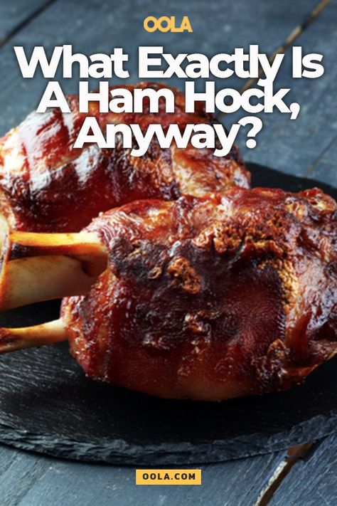 How To Cook Ham Hocks, Recipes Using Ham Hocks, Ham Hock Recipes, Baked Beans Crock Pot, Ham Hocks, Pork Knuckle, Pork Hock, Grilled Ham, Ham Hock