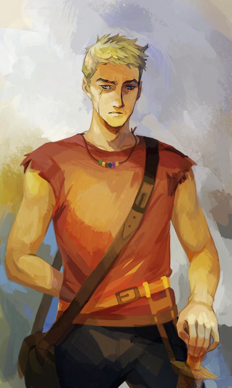 Luke Castellan – Rick Riordan (Art by Viria) Luke Percy Jackson, Sadie Kane, Percy Jackson Fanart, Jake Abel, The Kane Chronicles, Rachel Elizabeth Dare, The Last Olympian, Luke Castellan, Zio Rick