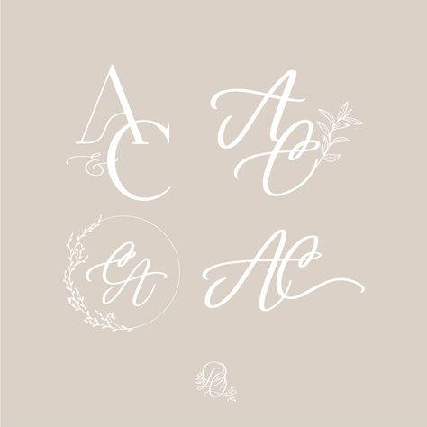 #craftedbyDQweddings monogram variations for A & C ♡ C Monogram, A Monogram, Monogram Wedding, May 31, Monogram, On Instagram, Quick Saves, Instagram