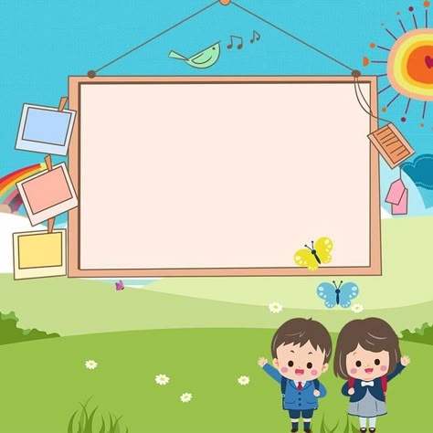 Primary School Student Award Poster Background Material Background Studies, Award Poster, Classroom Background, Background For Powerpoint Presentation, Student Cartoon, School Frame, School Wall Art, School Images, Background Powerpoint