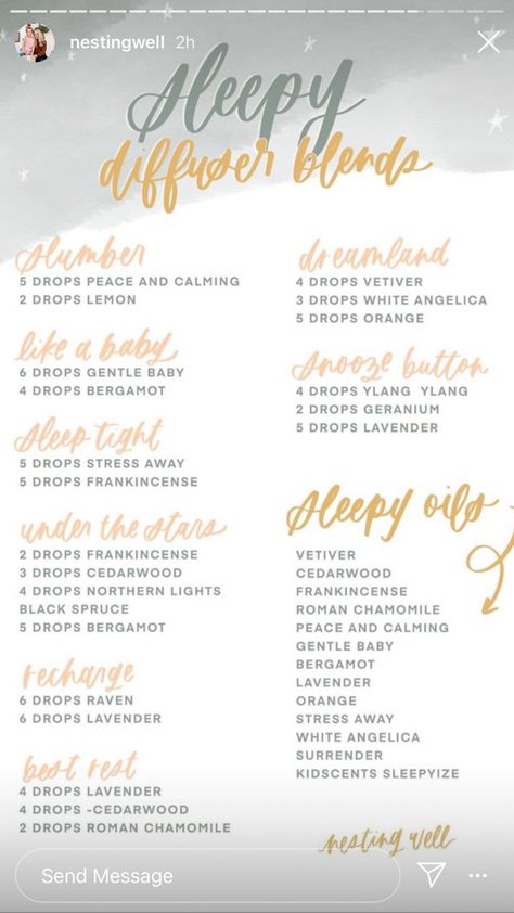 Young Living Diffuser Recipes, Young Living Essential Oil Diffuser, Diffuser Blends Young Living, Nesting With Grace, Essential Oil Combinations, Essential Oil Diffuser Blends Recipes, Young Living Essential Oils Recipes, Essential Oils Guide, Essential Oils For Sleep