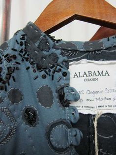 from these hands - Journal - Sweet Home Away From Home Alabama Alabama Chanin, Reverse Applique, Altered Couture, Textile Texture, Upcycle Clothes, Sewing Inspiration, Fashion Details, Diy Fashion, Alabama