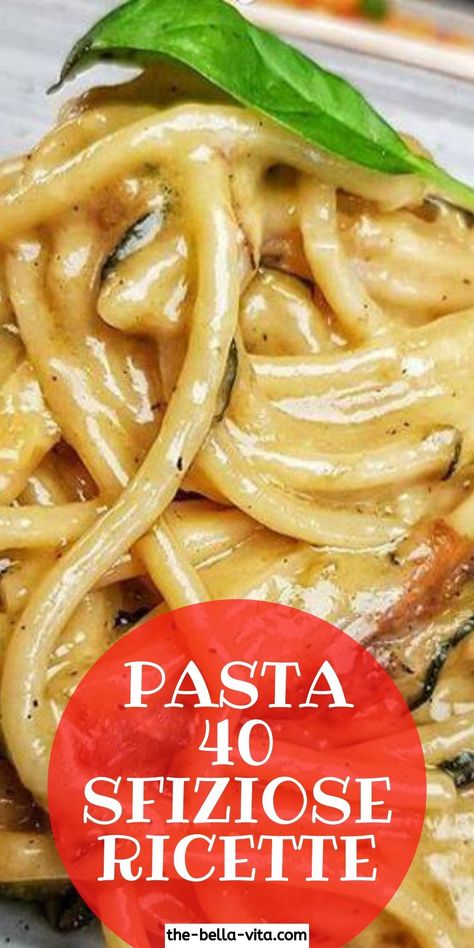 Le migliori ricette per i tuoi primi piatti! 40 fantastiche ricette che non vorrai perderti! Super gustose & per tuti i gusti! Pasta che bonta'!  #pasta #primipiatti #ricette #spaghetti #maccheroni Pasta Italiana, Meat Recipes For Dinner, Pasta Bar, Italian Pasta Recipes, Healthy Chicken Dinner, Meat Dinners, Yummy Pasta Recipes, Pasta Fresca, Health Dinner Recipes