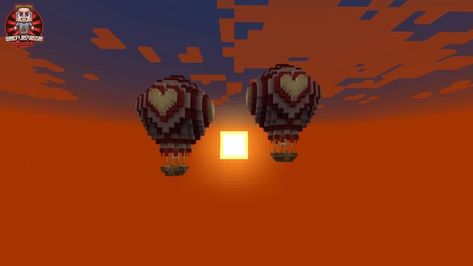 #ValentinesDay #ValentinesMinecraftTutorials #MinecraftHotAirBalloonTutorial #MinecraftHeartTutorial #MinecraftHeartHotAirBalloonTutorial #MinecraftValentinesDayTutorials #Minecrat2022 #MinecraftLove #MinecraftAestheticTutorials #MinecraftAesthetic #Romantic Minecraft Romantic Ideas, Minecraft Valentines Build, Romantic Minecraft Builds, Minecraft Heart Build, Sakura Forest, Blossom Craft, Minecraft Heart, Casa Minecraft, Mc House