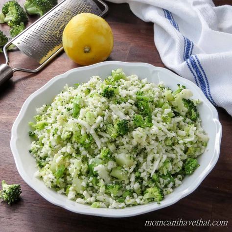 Broccoli Cauliflower "Rice" | Low Carb Maven Broccoli Cauliflower Rice, Red Foods, Red Recipes, Food Grains, Carb Sides, Riced Veggies, Low Carb Maven, Cauliflower Rice Recipes, Keto Sides