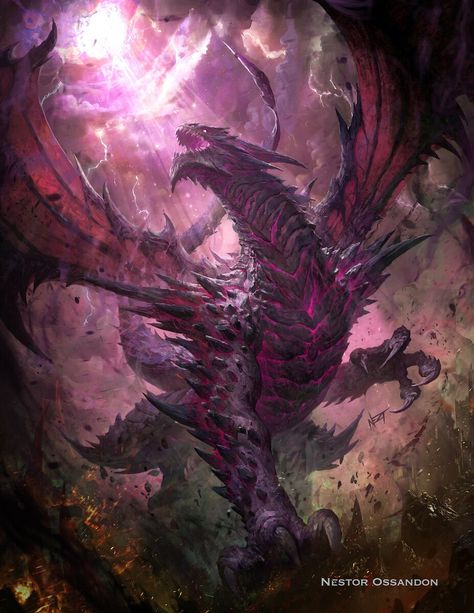 Fantasy Dragon Art, Legend Of The Cryptids, Shadow Creatures, Elemental Dragons, English Speech, Monster Artwork, Legendary Dragons, Ancient Dragon, Mythical Dragons