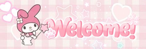 Yt Banner 1024 X 576 Hello Kitty, My Melody Youtube Banner, 1024 X 576 Youtube Banner My Melody, Anime Yt Banner Aesthetic, Sanrio Welcome Banner, Kawaii Welcome Banner, Youtube Banner1024x576, Pink Aesthetic Youtube Banner 1024 X 576, Pink Yt Banner 1024 X 576