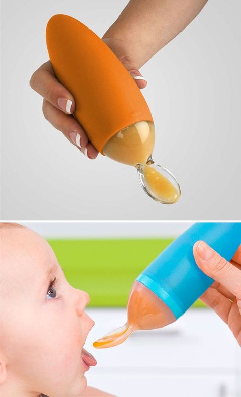 Baby Food Dispensing Spoon Baby Gadgets Must Have, Baby Accessories Must Have, Baby Stuff Must Have, Cute Baby Things, Things For Babies, Mom Gadgets, Cool Baby Gadgets, Baby Gadget, Perlengkapan Bayi Diy