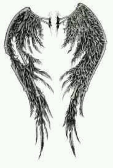 Love the tattered look Bone Wings, Angel Wings Tattoo On Back, Fallen Angel Wings, Wing Tattoos On Back, Fallen Angel Tattoo, Wing Tattoo Men, Angel Wings Drawing, Tattoo Son, Demon Wings