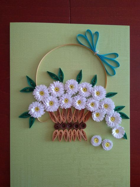 Quilling Birthday Cards, Neli Quilling, Paper Quilling For Beginners, Paper Quilling Flowers, Paper Quilling Cards, Origami And Quilling, Quilling Work, Art Quilling, Desain Quilling