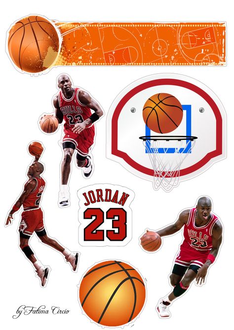 Nba Cake Topper Printable, Michael Jordan Cake Topper Printable, Chicago Bulls Cake Topper Printable, Basketball Toppers Printable, Basketball Theme Cake Topper Printable, Basketball Cake Topper Free Printable, Jordan Cake Topper Printable, Basketball Cake Topper Printable, Ginebra San Miguel Gin Cake