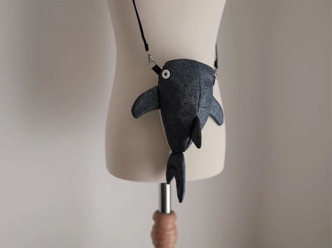 Whale Shark Bag, Shark Bag, Shark Backpack, Awesome Socks, Mushroom Hat, Plushie Patterns, Animal Bag, Fish In A Bag, Whale Shark