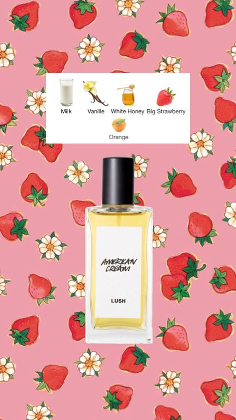 #strawberry #strawberryaesthetic #aesthetic #coquette #strawberrycore #strawberrygirl #strawberryshortcake #perfume #fragrance #beauty #lush Strawberry Perfume, Cream Perfume, Fragrances Perfume Woman, Vanilla Perfume, Clown Faces, Strawberry Cream, Aesthetic Coquette, Perfume Fragrance, Perfume Scents