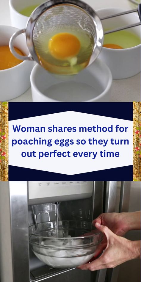 Poaching Eggs, Poach An Egg, How To Make A Poached Egg, Egg Hacks, Perfect Poached Eggs, Enchanted Gardens, Wow Facts, Walk In The Park, Life Hack