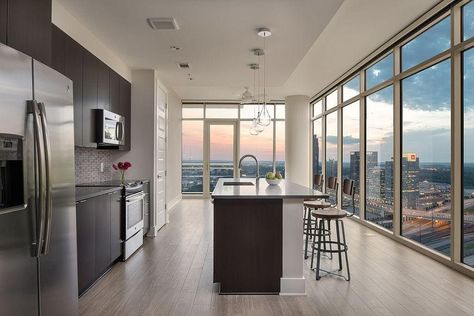 One Bedroom Apartments, High Rise Apartment, Atlanta Apartments, Midtown Atlanta, High Rise Apartments, Piedmont Park, Downtown Apartment, City Apartments, Bedroom Images