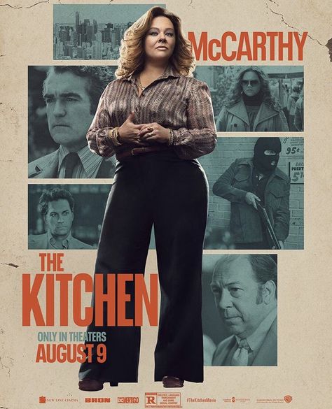 Melissa Mccarthy Movies, Irish Mob, Zombie Land, Elisabeth Moss, Hell's Kitchen, Movie Posters Design, Hells Kitchen, Melissa Mccarthy, Kitchen Posters